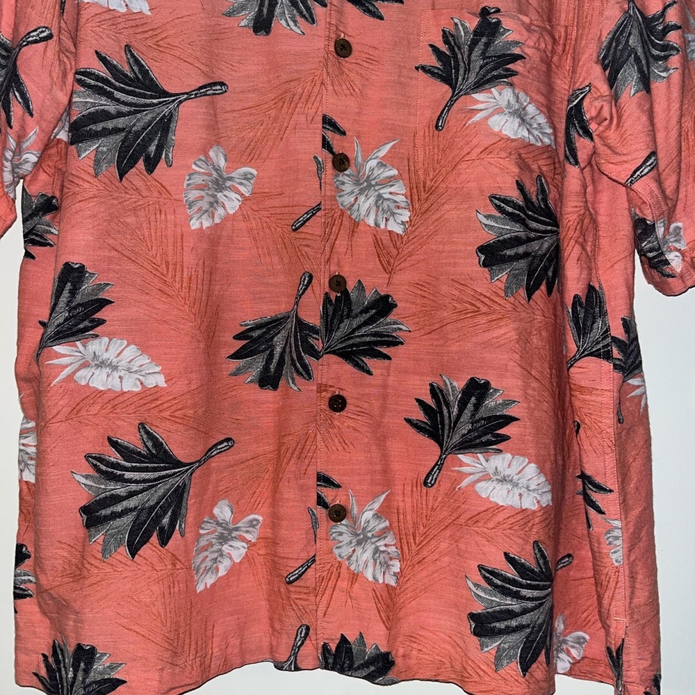 “Palm Island” Men’s Button Down Shirt, XL - Picture 3 of 13